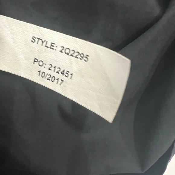 Vineyard Vines Size Small One Shoulder Ruffle Short Dress Jet Black 100% cotton - Picture 10 of 14